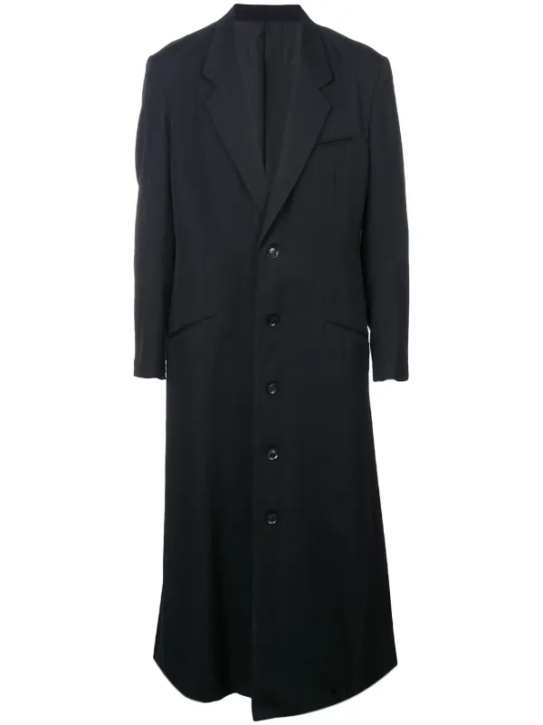 Yohji Yamamoto ロング シングルコート 通販 Farfetch