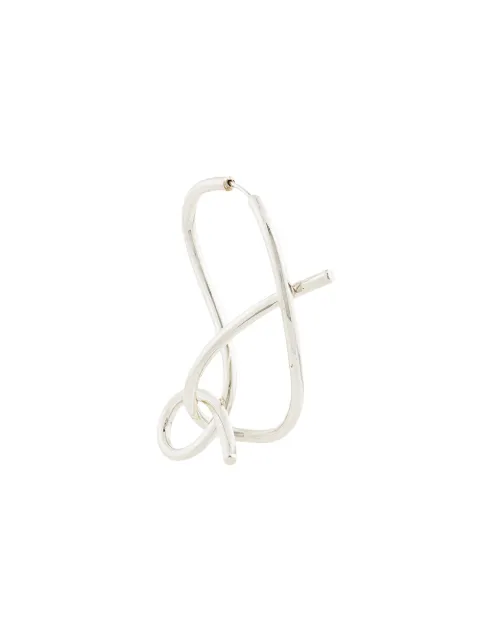 E.M. whirlpool shaped earring