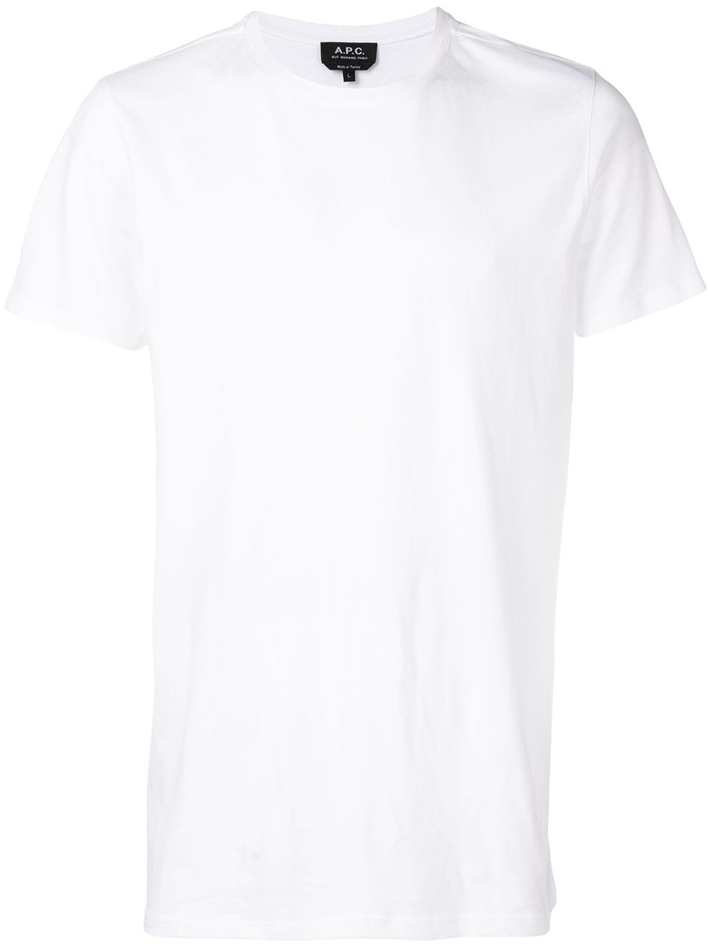 A.P.C. T-shirt met ronde hals Wit