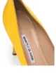 Manolo Blahnik Hangisi 90mm appliqué satin pumps
