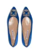 Manolo Blahnik Hangisi appliqué flat pumps