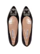 Manolo Blahnik Hangisi appliqué flat pumps