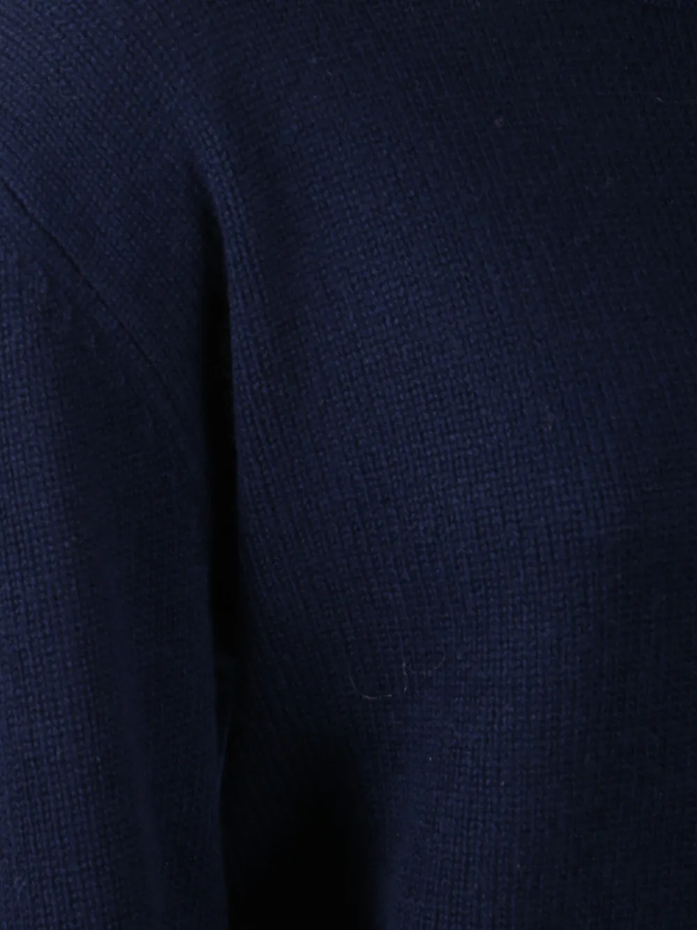 Allude fijngebreide muts Blauw