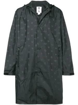 Homme Plissé Issey Miyake Blank Trench Coat | Black | FARFETCH JO