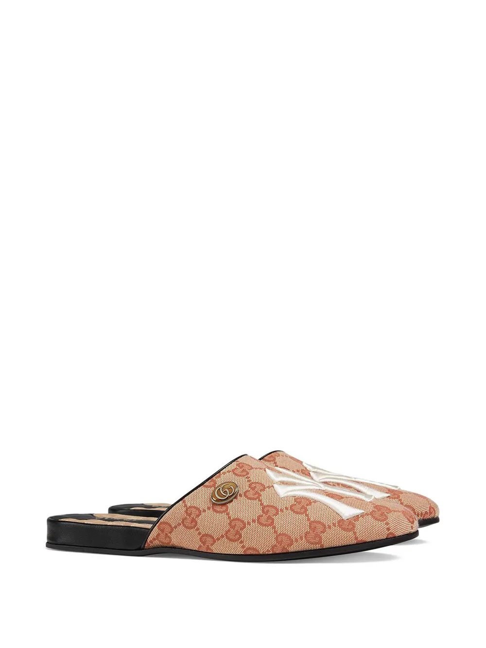 gucci new york yankees slippers