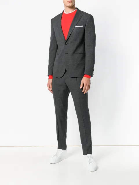 TONELLO TONELLO PERFECTLY FITTED DINNER SUIT - BLACK