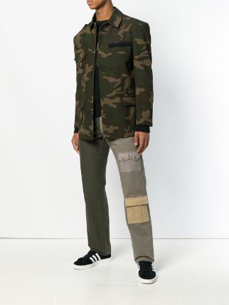 camouflage hybrid jacket展示图