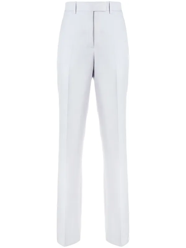 Calvin Klein Stripe Trousers in Blue