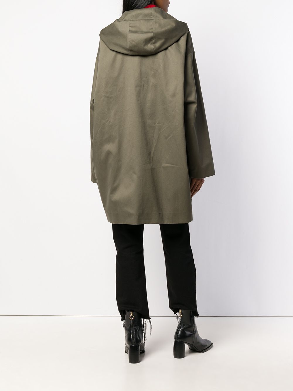 фото Daniela Gregis hooded trench coat