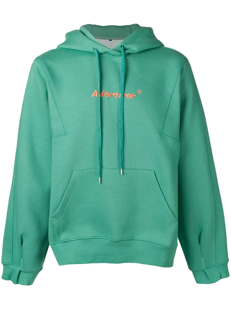 Ader Error толстовка свободного кроя с капюшоном и логотипом
