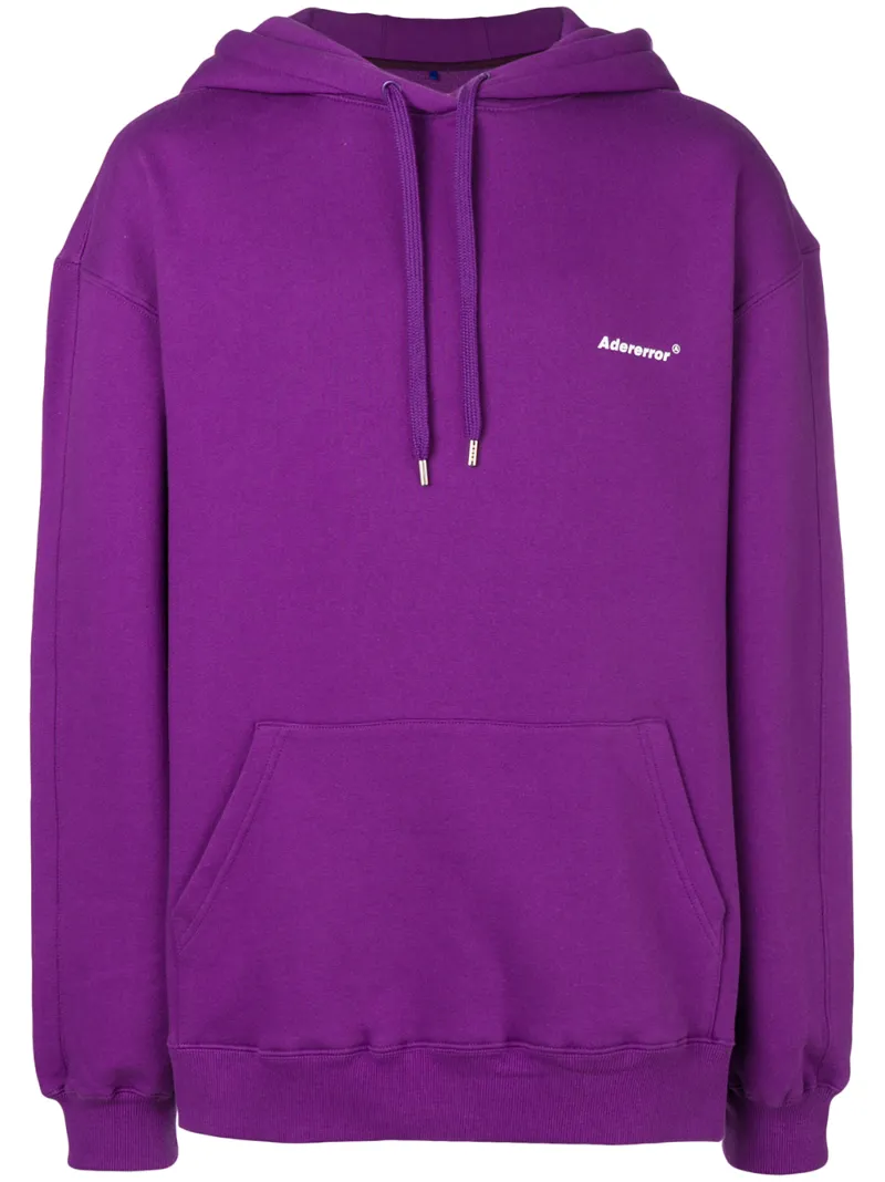 Ader Error oversized logo hoodie