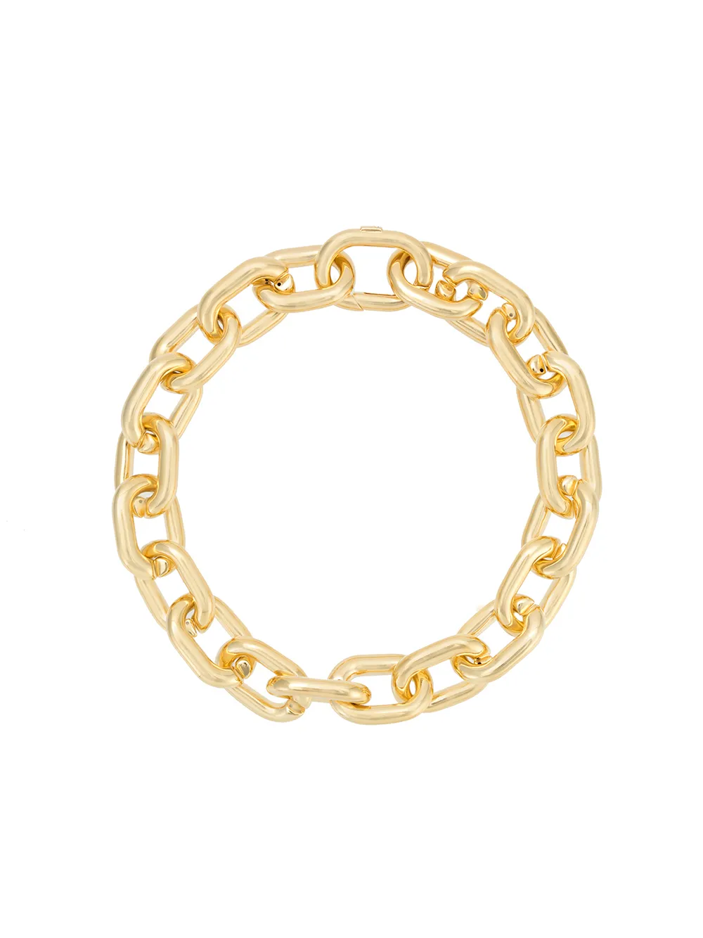 Imagem 1 de Jack Vartanian Colar 'Chain G' prata com banho ouro 18k