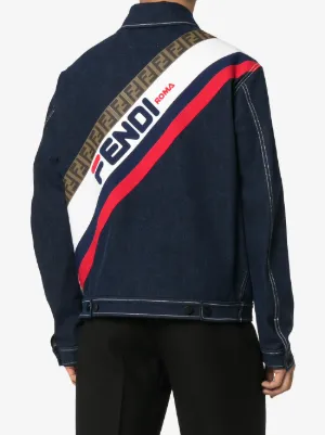 fendi mania denim jacket