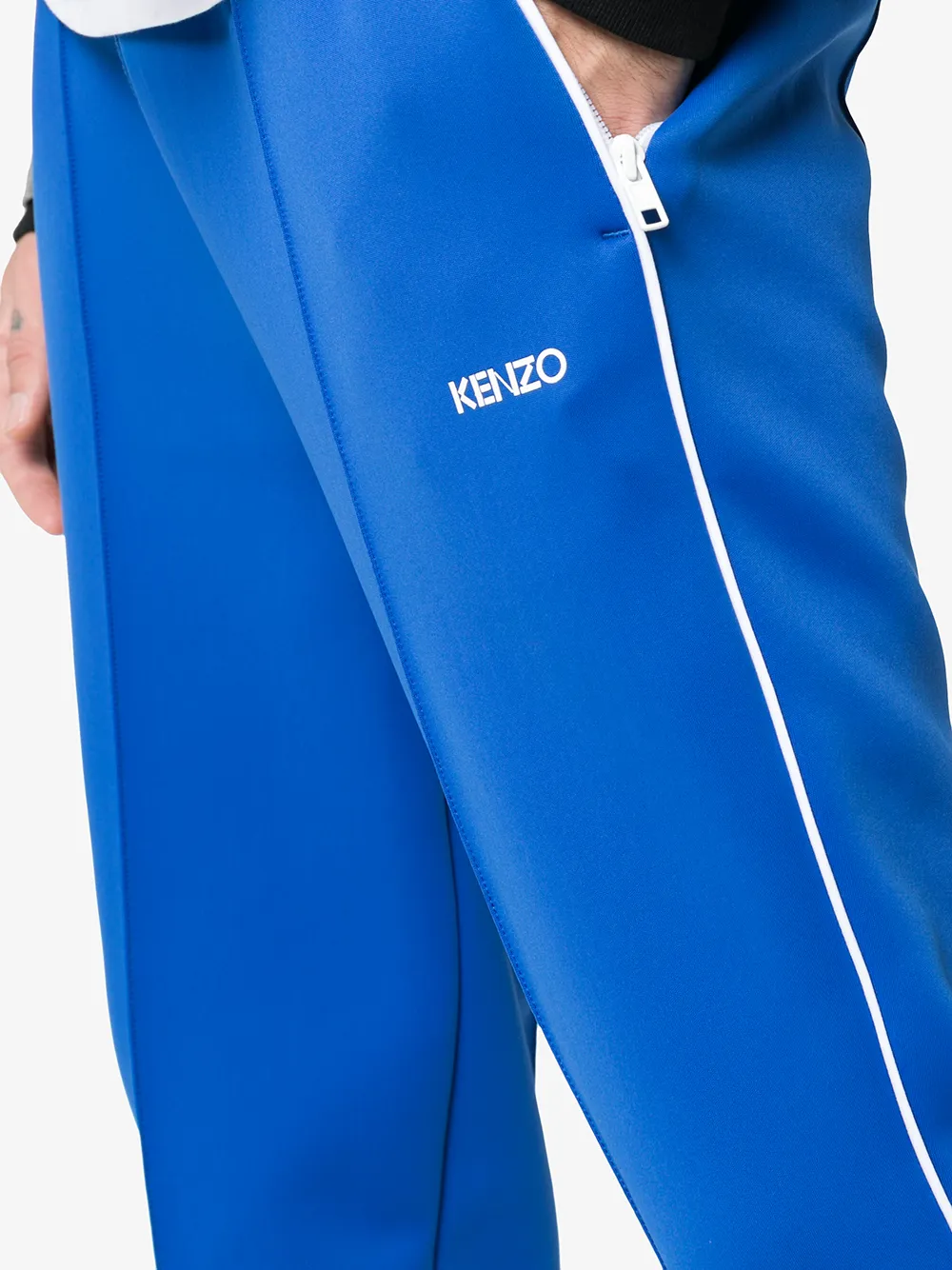 Kenzo trainingsbroek met omgekeerde stiksels Blauw