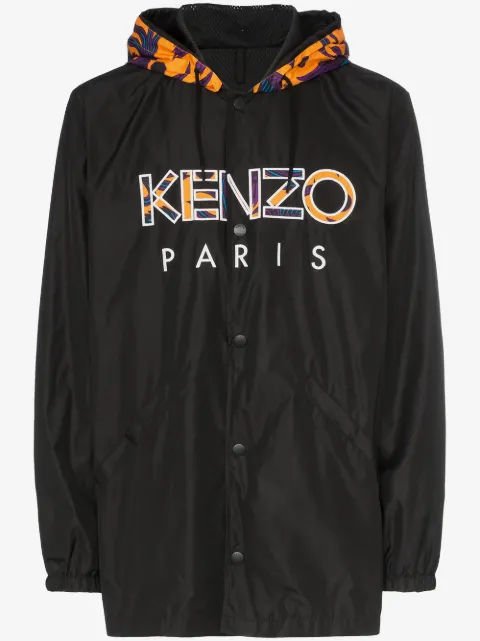 Kenzo chamarra rompevientos con capucha