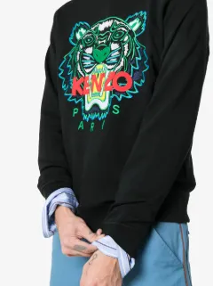 kenzo felpa tigre uomo