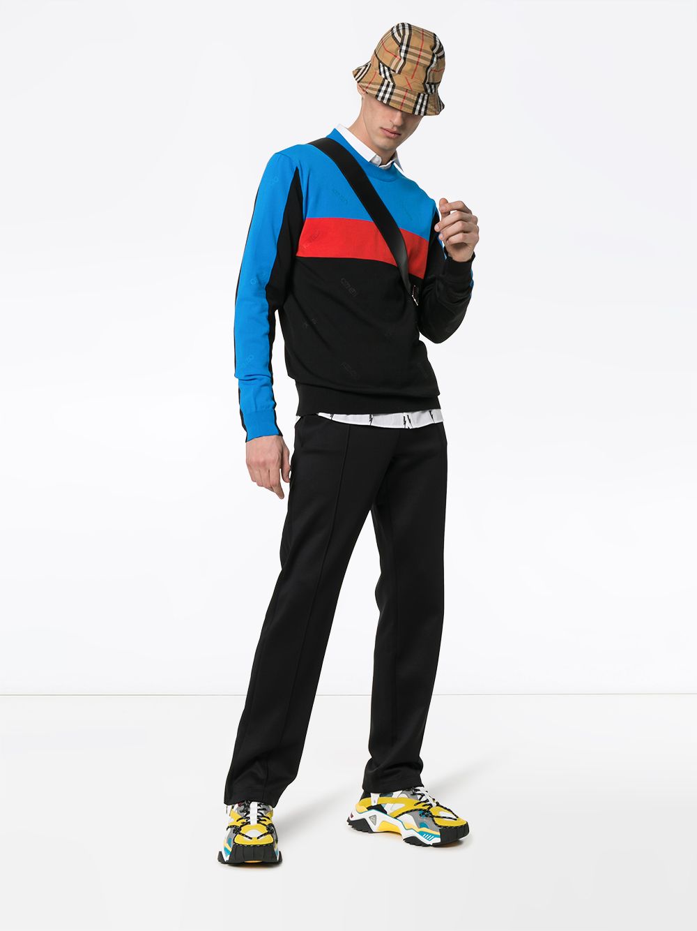 Kenzo Block Colour Striped Sweater - Farfetch