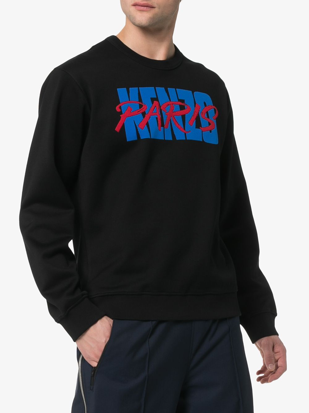 Kenzo Akira Logo Print Sweatshirt - Farfetch