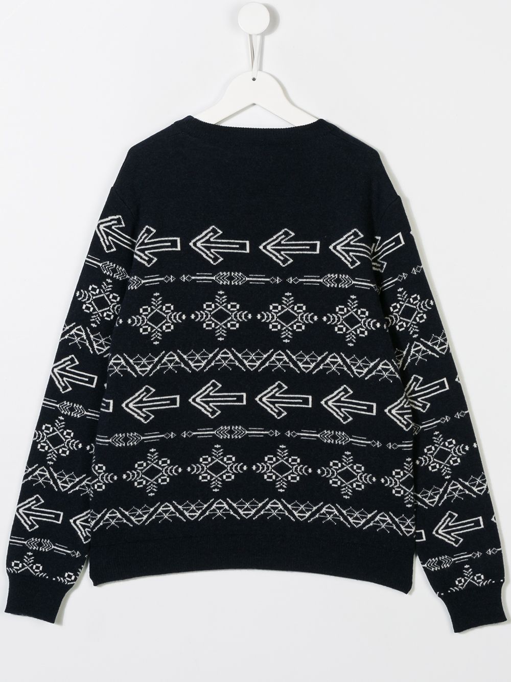 фото LANVIN Enfant TEEN fairisle knit jumper