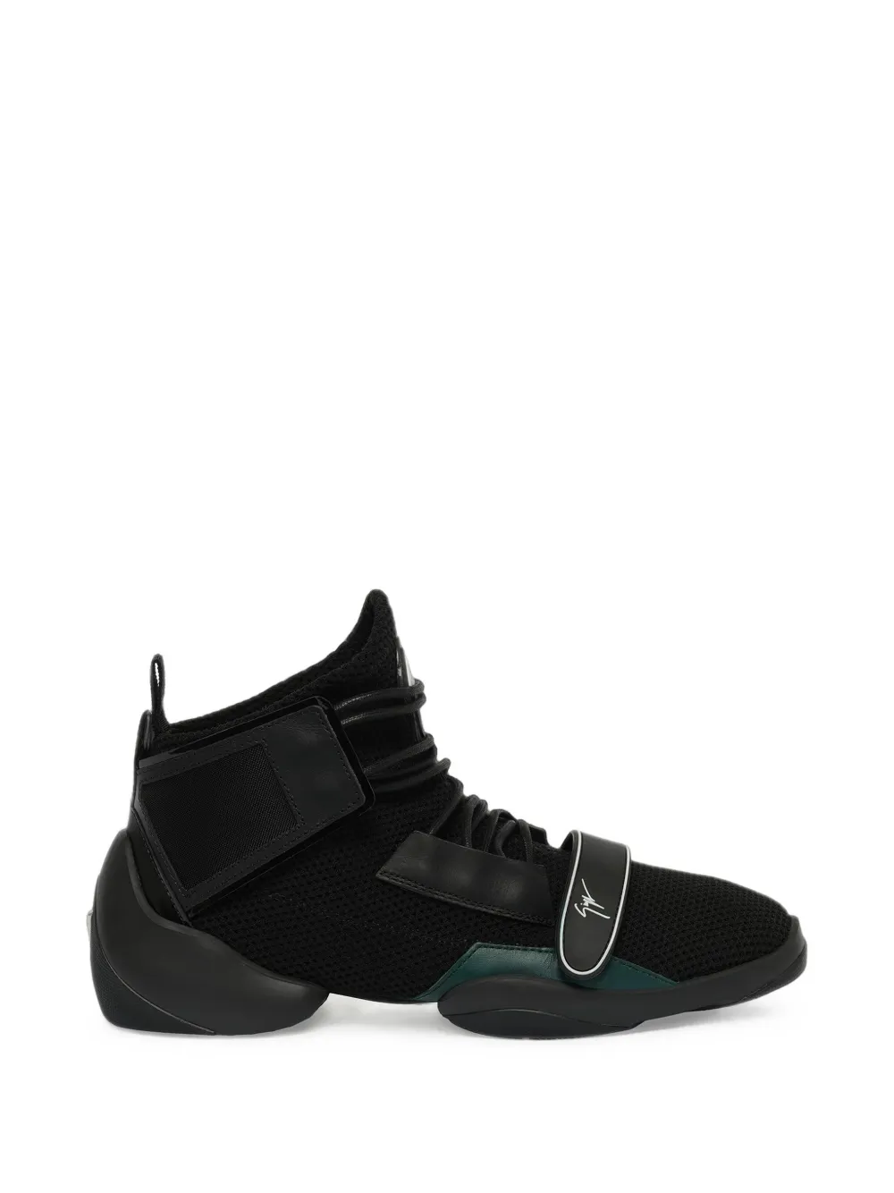 Giuseppe Zanotti split sole logo strap sneakers