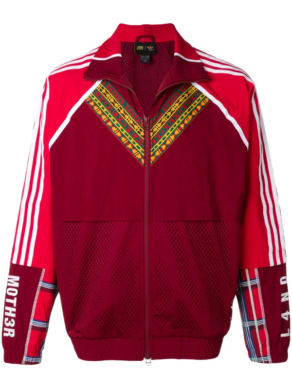 pharrell williams red adidas jacket