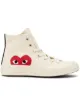 Image 1 sur COMME DES GARÇONS PLAY X CONVERSE baskets à logo