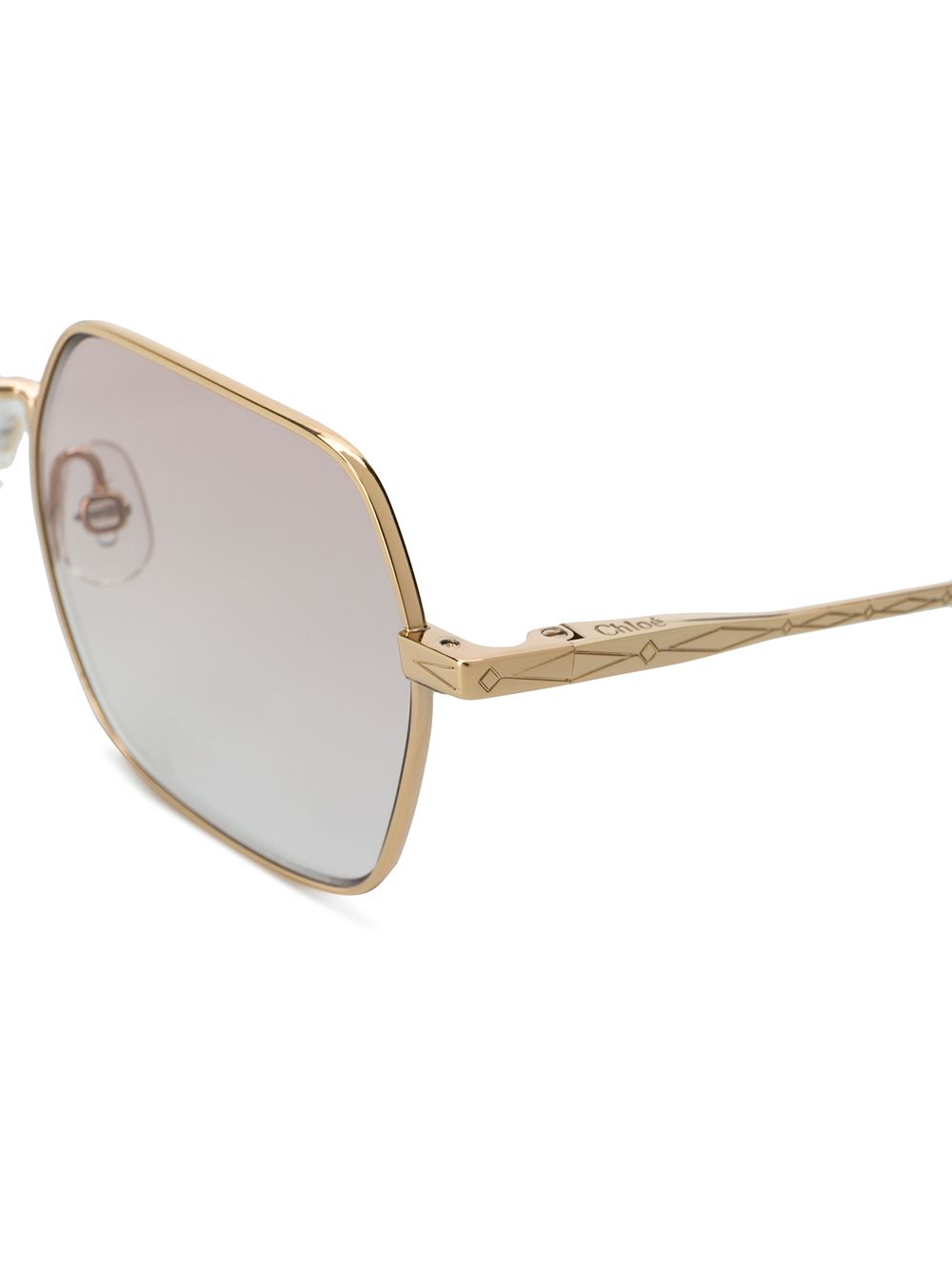 фото Chloé Eyewear очки в прямоугольной оправе