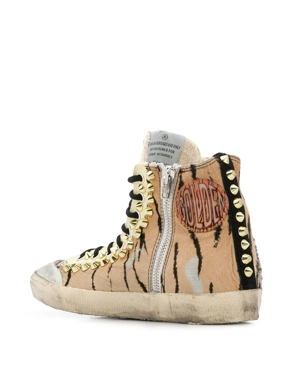 golden goose studded high tops