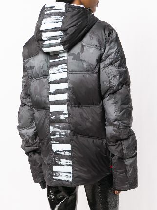 camouflage oversized puffer jacket展示图