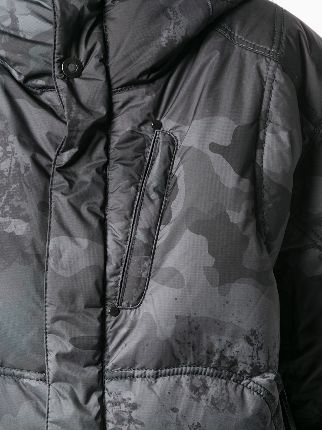 camouflage oversized puffer jacket展示图