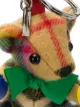 Burberry Thomas Bear Charm in Rainbow Vintage Check Cashmere