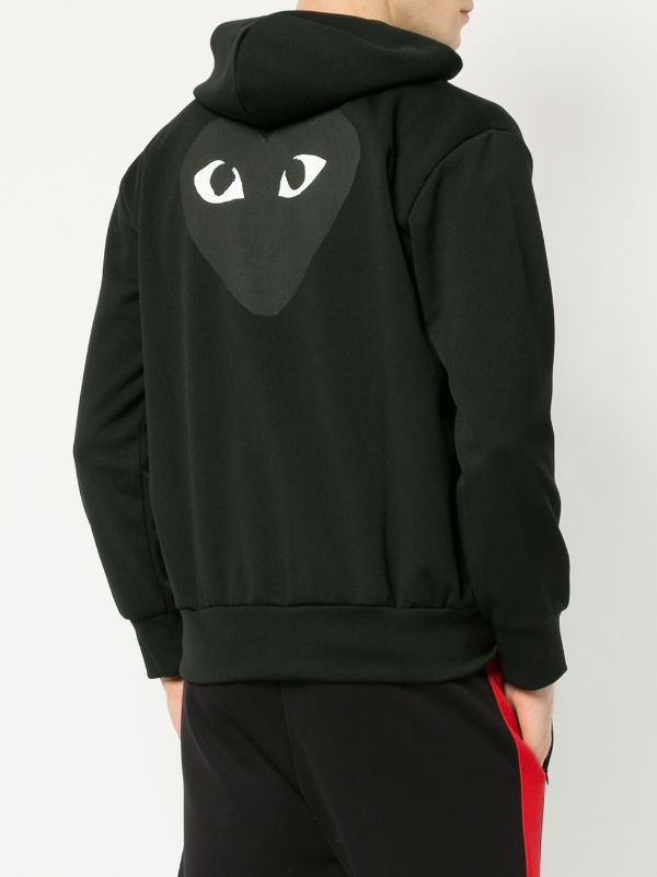 Men's Hoodie Comme des Garçons Play Hoodie Black