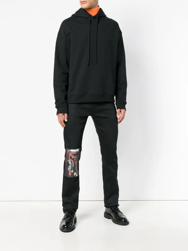 raf simons christiane f jeans