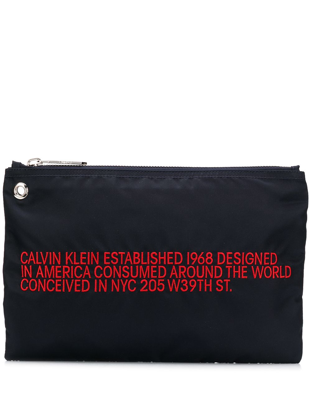 фото Calvin Klein 205W39nyc клатч с вышивкой