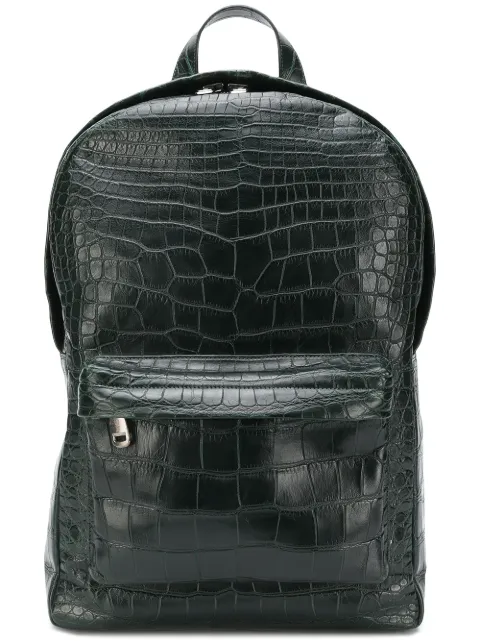 Liska embossed surface backpack 