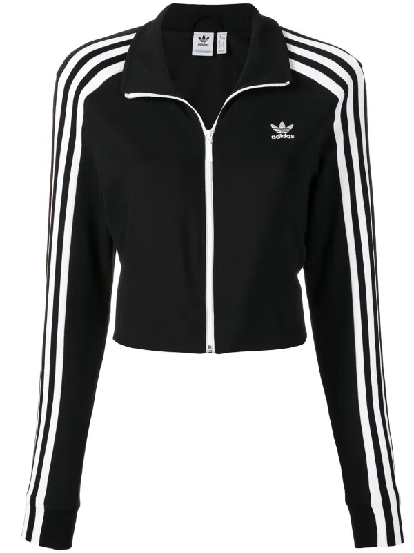 adidas black track jacket