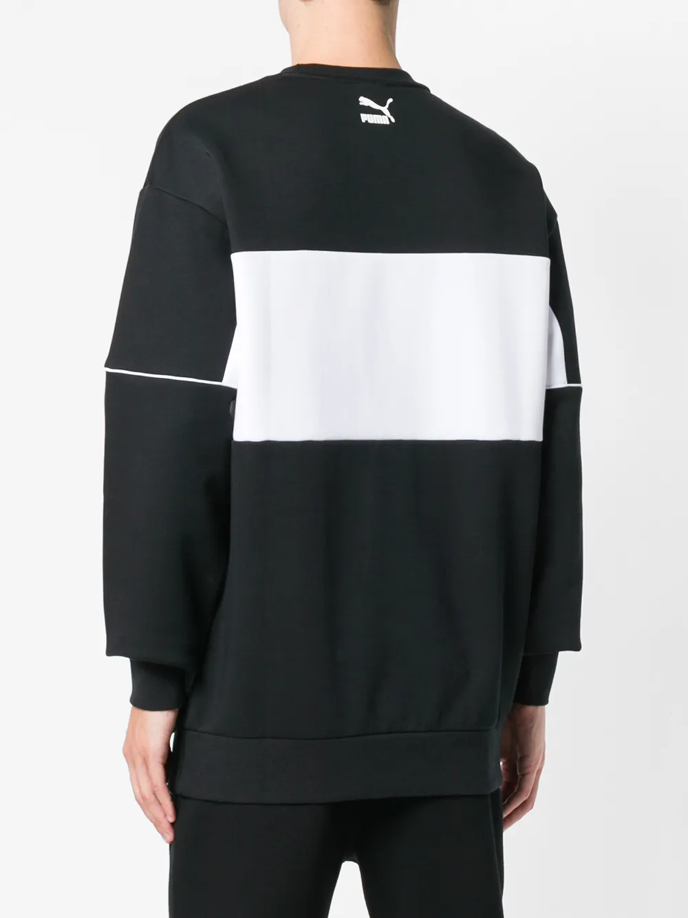 PUMA trui met print Zwart
