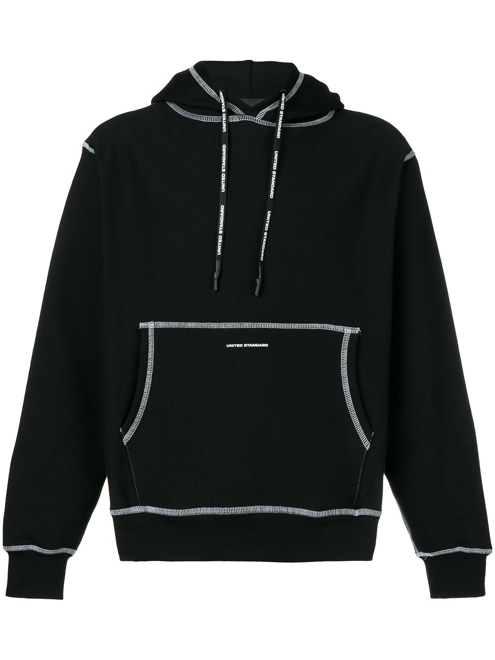 Stüssy: Black Inside Out Hoodie