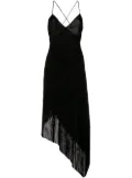 Givenchy cascading fringe slip dress - Black
