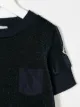 Moncler Kids فستان منسوج بغليتر