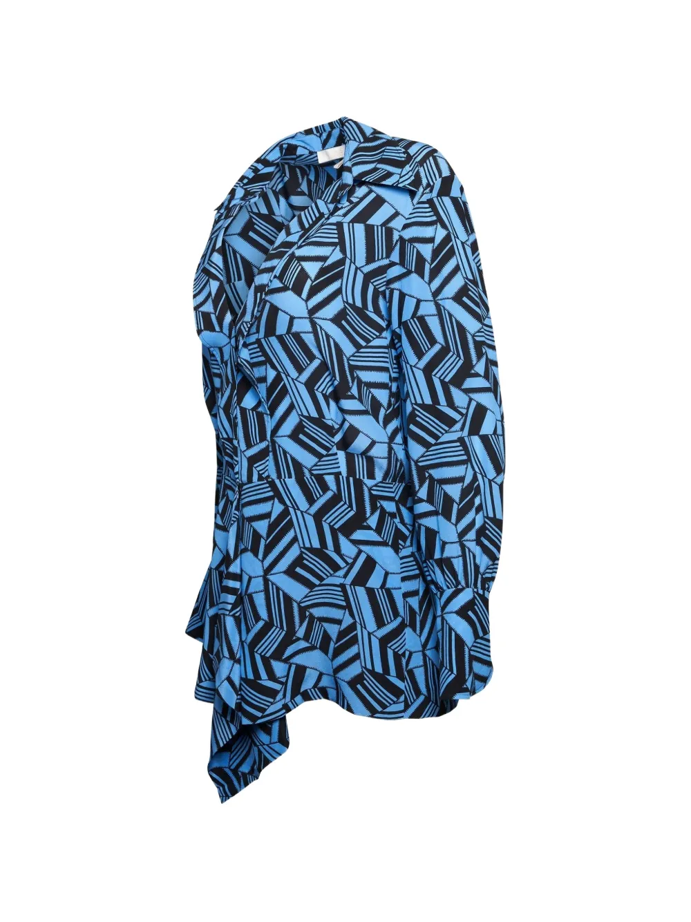 Chloé blouse met geometrische print Blauw