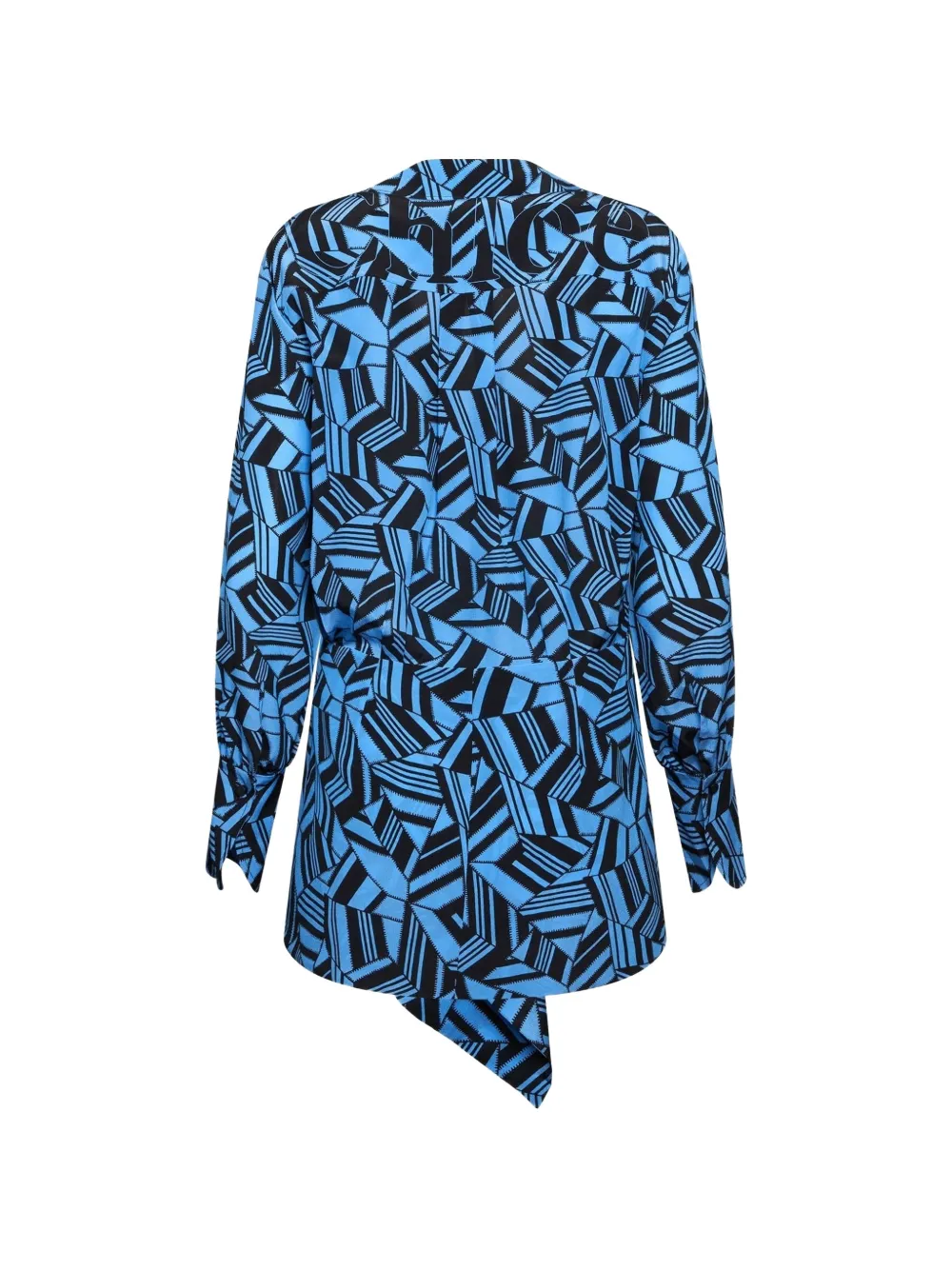Chloé blouse met geometrische print Blauw