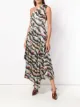 Image 2 of Erdem floral one-shoulder dress