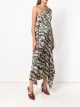 Erdem floral one-shoulder dress