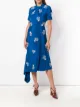Image 2 of Erdem floral-embroidered wrap skirt
