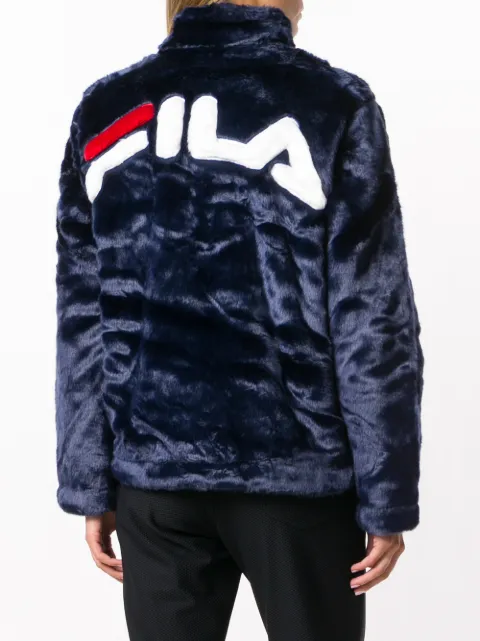 fur fila jacket