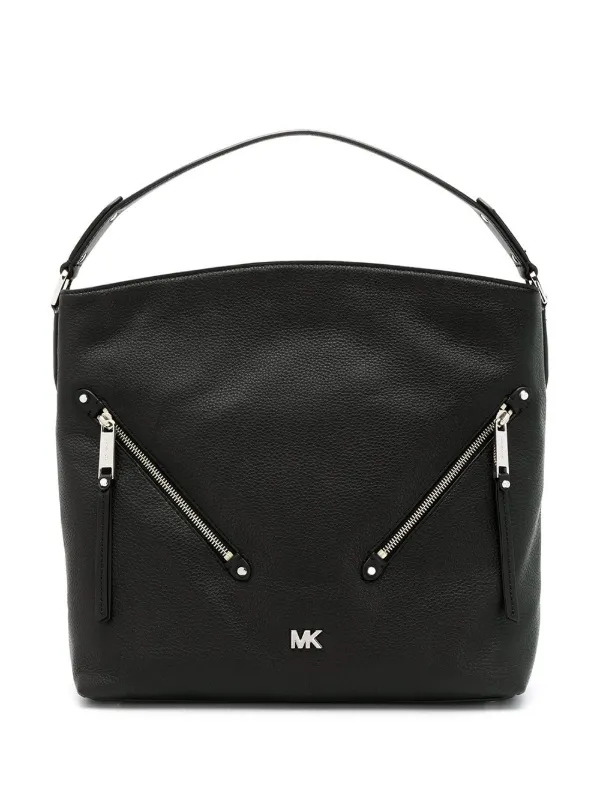 michael kors bag with zippers on front