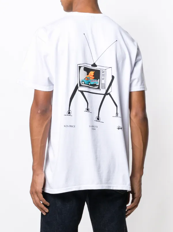 Stussy X Ken Price L.A. Riots T-shirt 