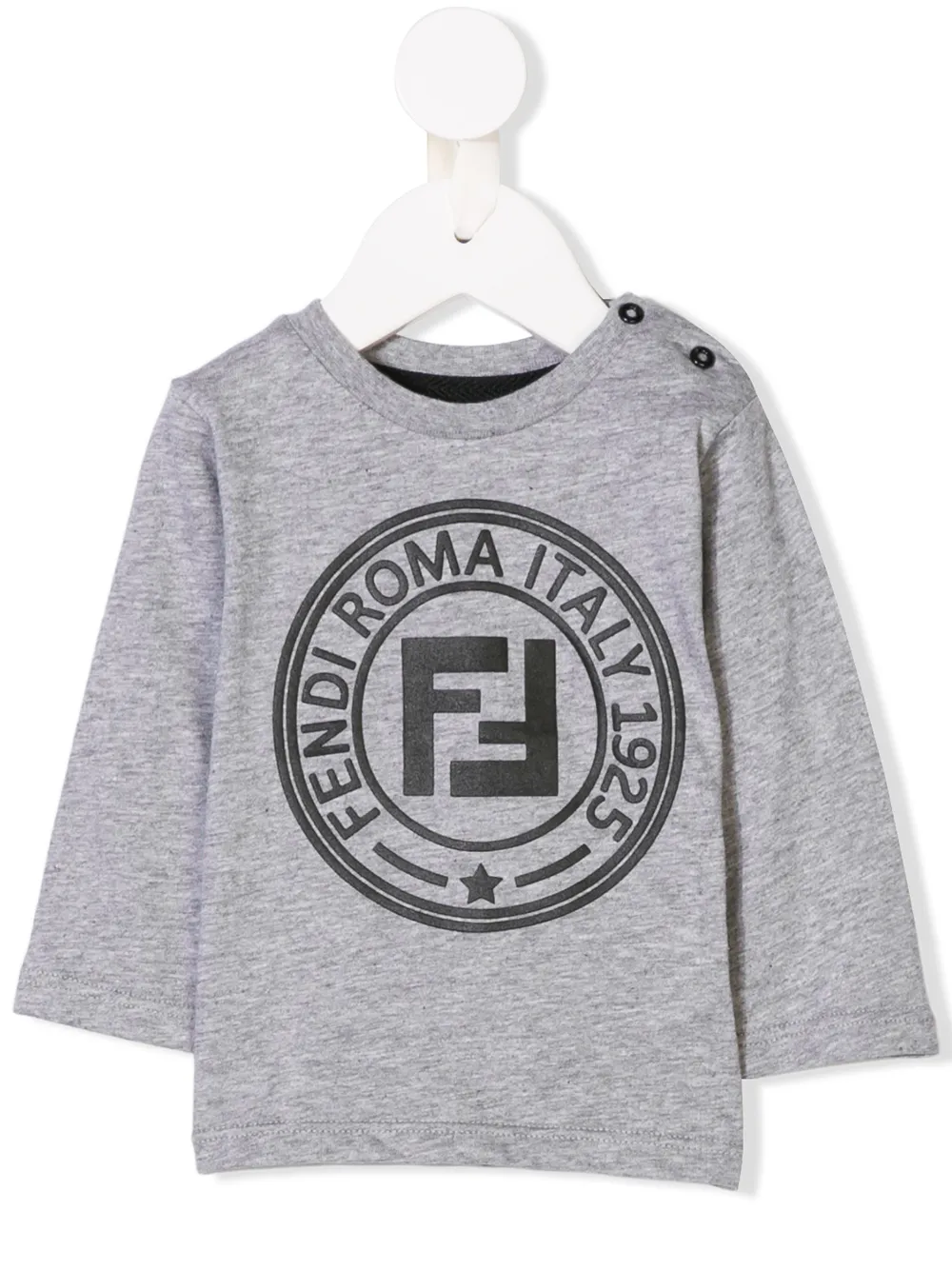 Fendi Kids топ с принтом логотипа Fendi Kids топ с принтом логотипа
