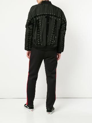 zipped bomber jacket展示图